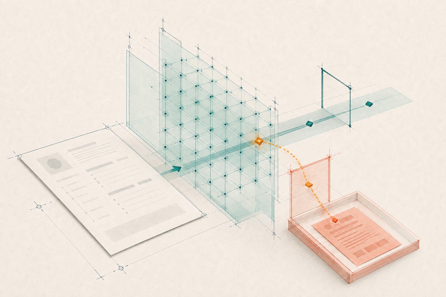 A resume screening path isolates a hidden instruction-like signal for review.