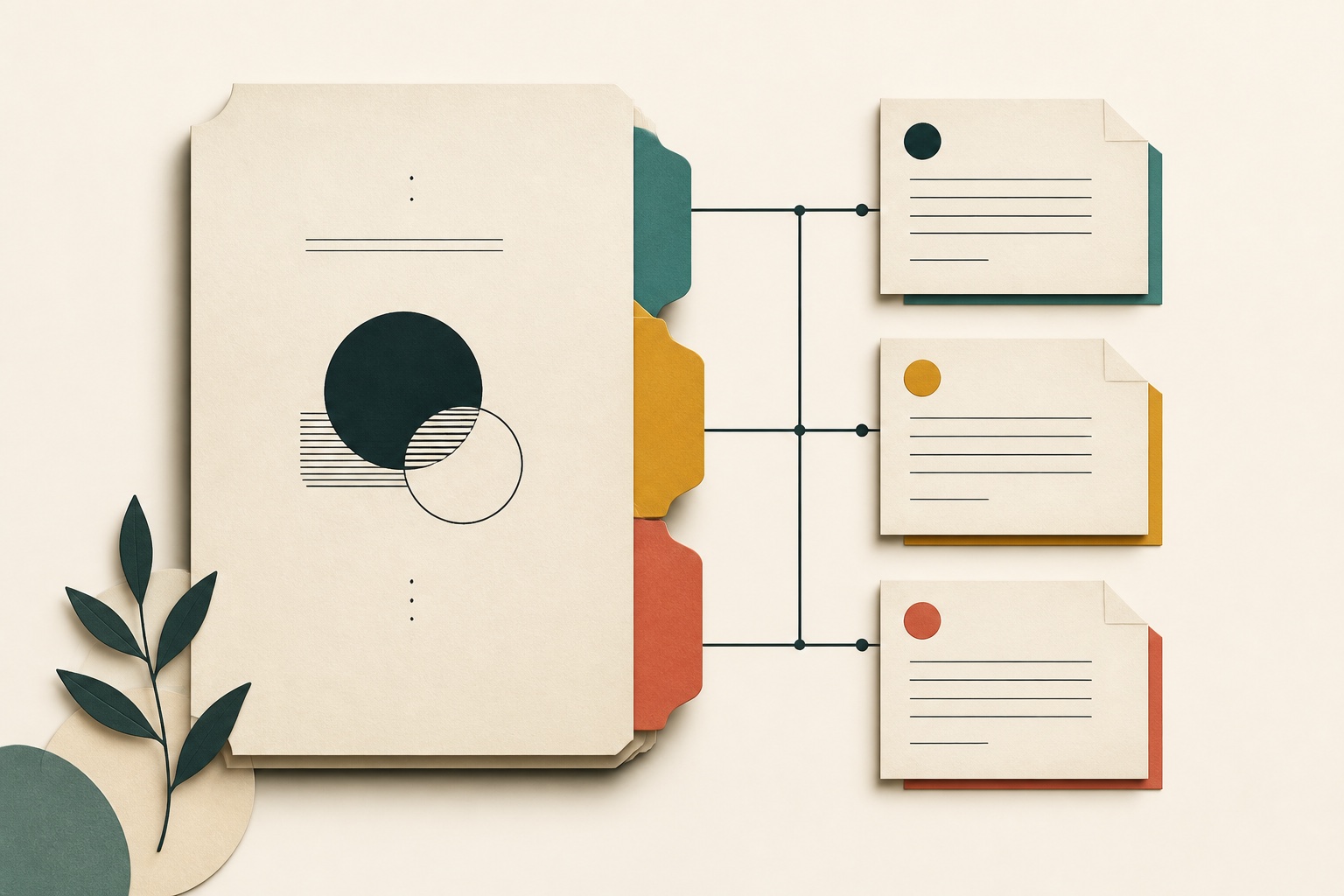 A structured document policy connects information classes to handling controls and review points.